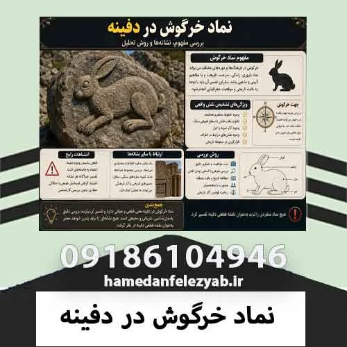نماد خرگوش در دفینه 1 نماد خرگوش در دفینه