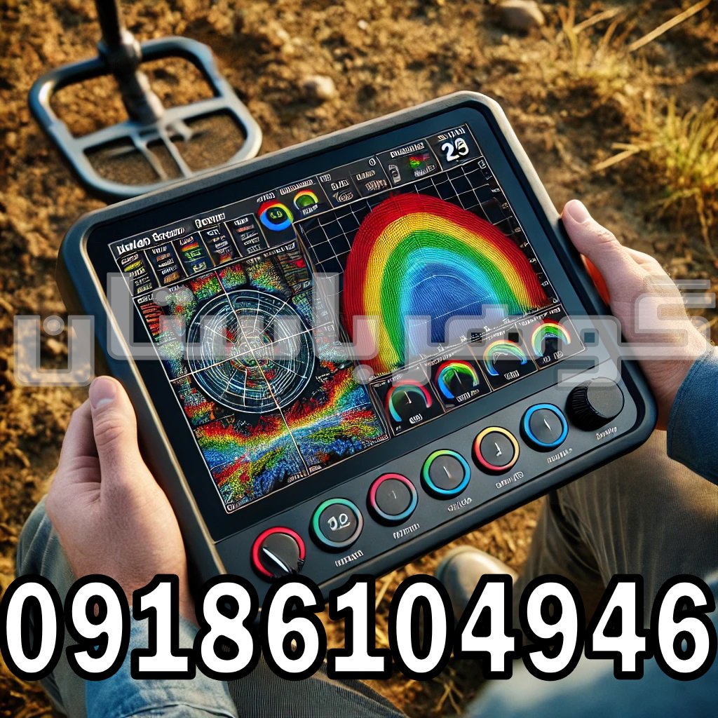 رنگها در اسکنرفلزیاب